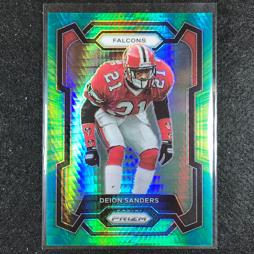 2023 Prizm Football Deion Sanders Base Hyper 143/175