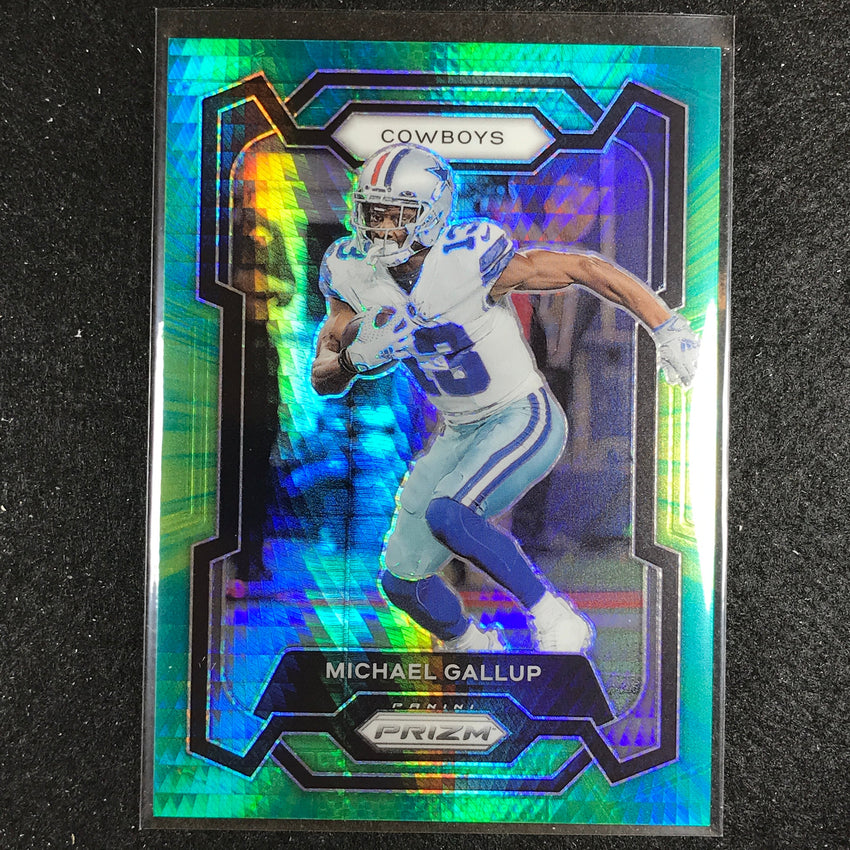 2023 Prizm Football Michael Gallup Base Hyper 92/175