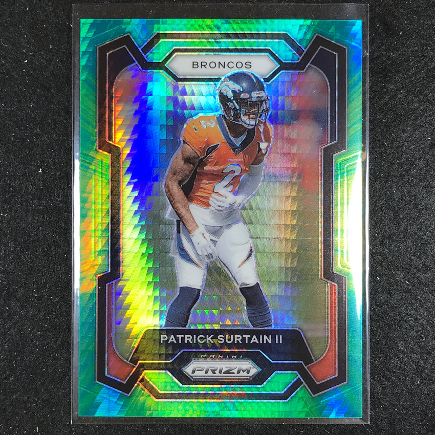 2023 Prizm Football Patrick Surtain Ii Base Hyper 77/175