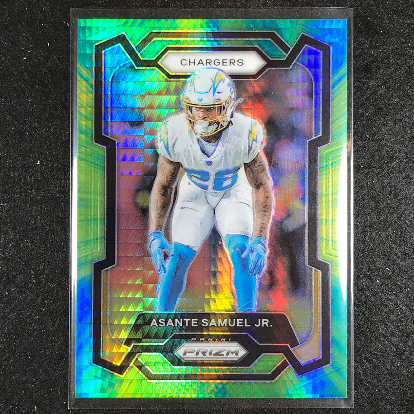 2023 Prizm Football Asante Samuel Jr. Base Hyper 1/175