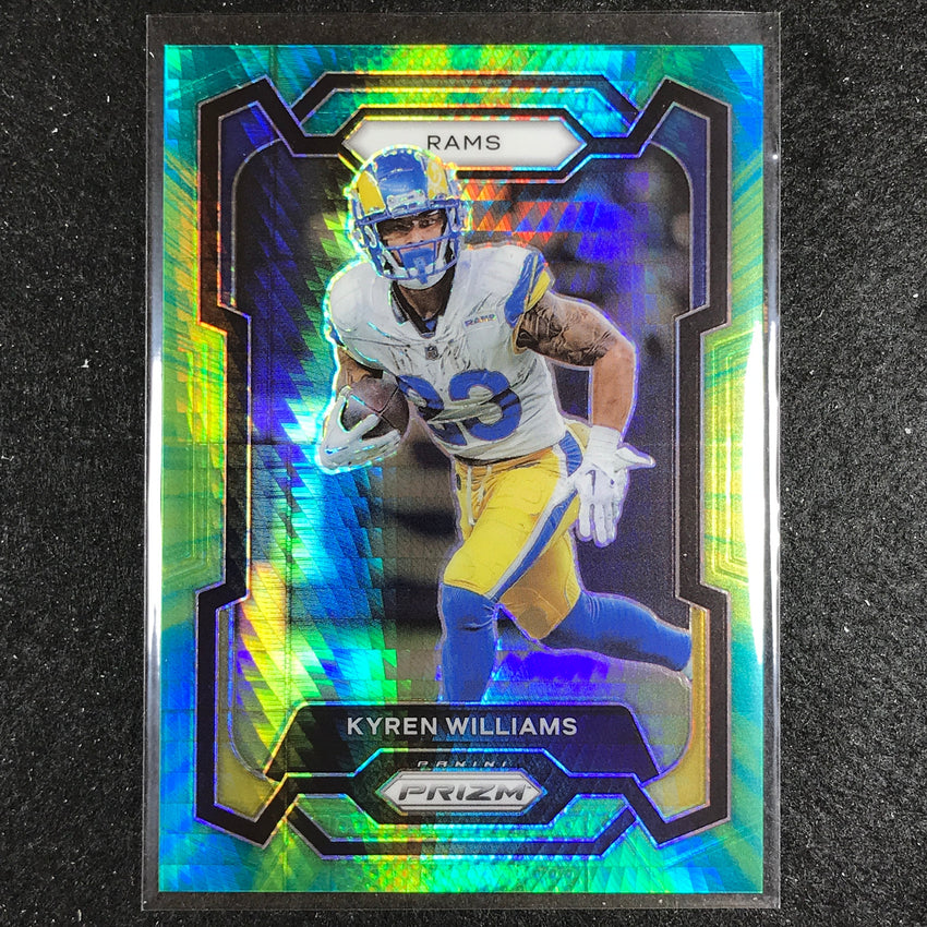 2023 Prizm Football Kyren Williams Base Hyper 78/175