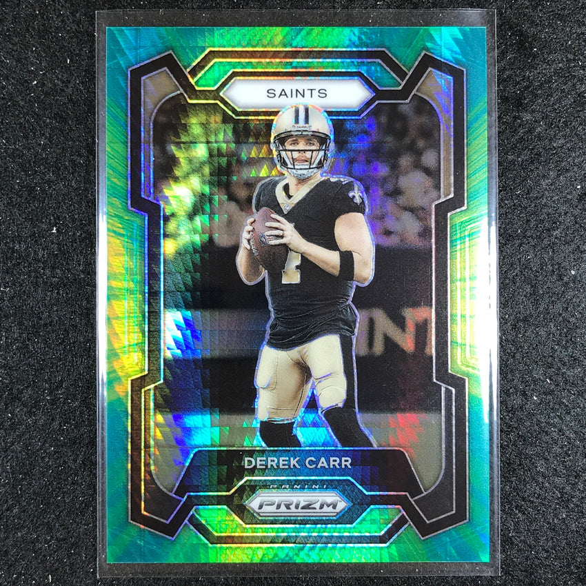 2023 Prizm Football Derek Carr Base Hyper 141/175