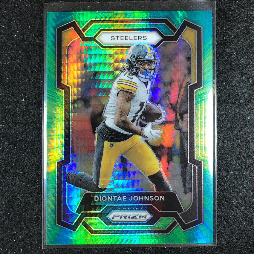 2023 Prizm Football Diontae Johnson Base Hyper 171/175