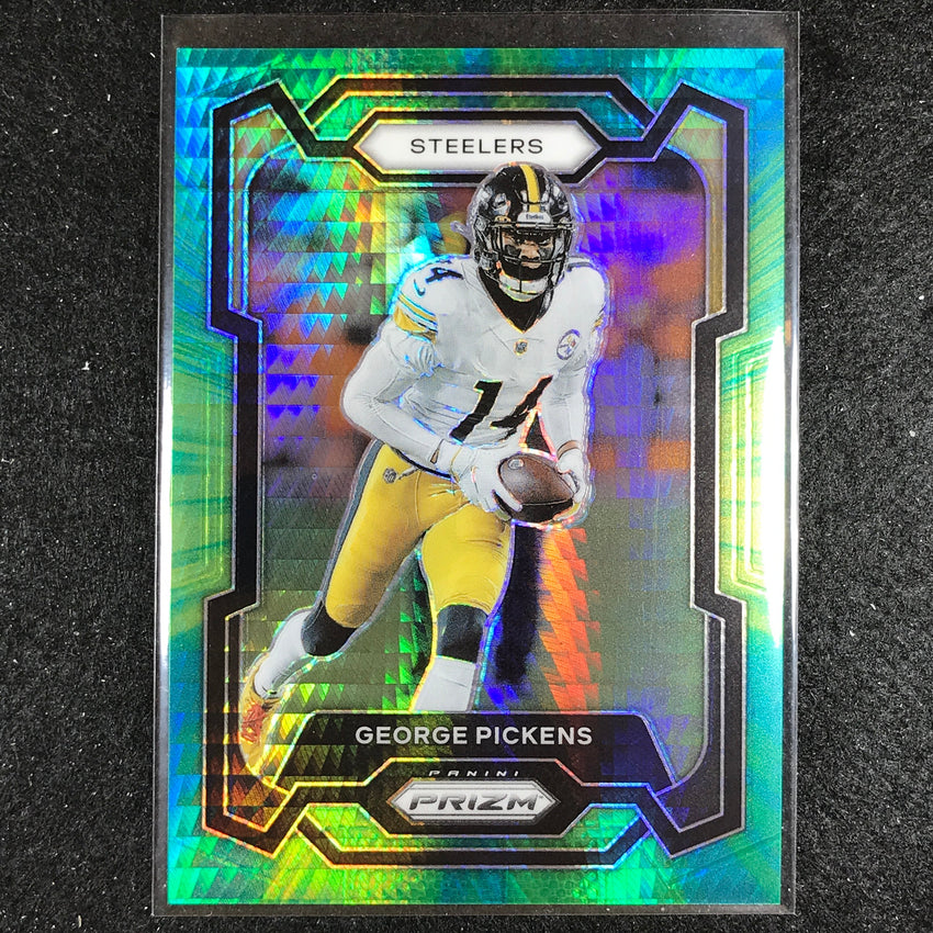 2023 Prizm Football George Pickens Base Hyper 55/175