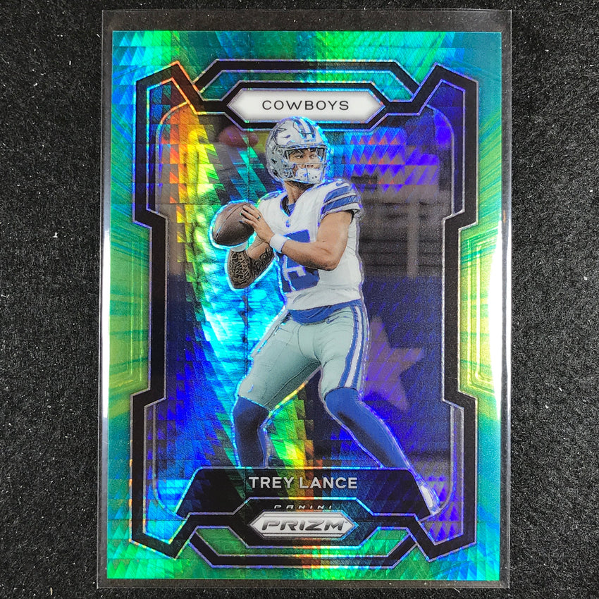 2023 Prizm Football Trey Lance Base Hyper 109/175