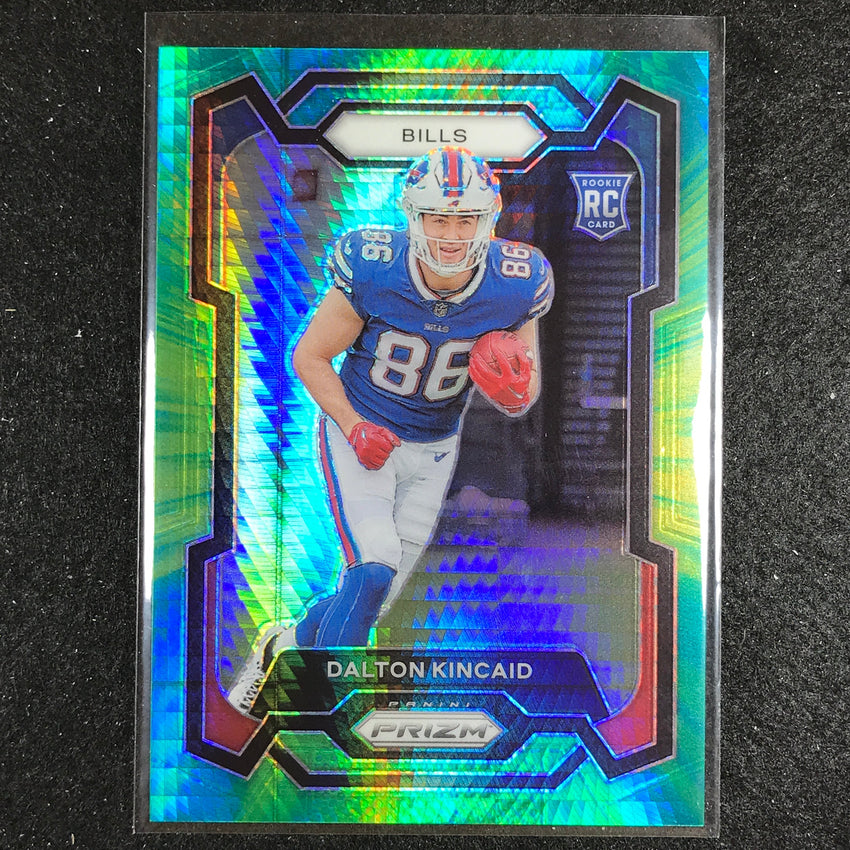 2023 Prizm Football Dalton Kincaid Rookie Base Hyper 72/175