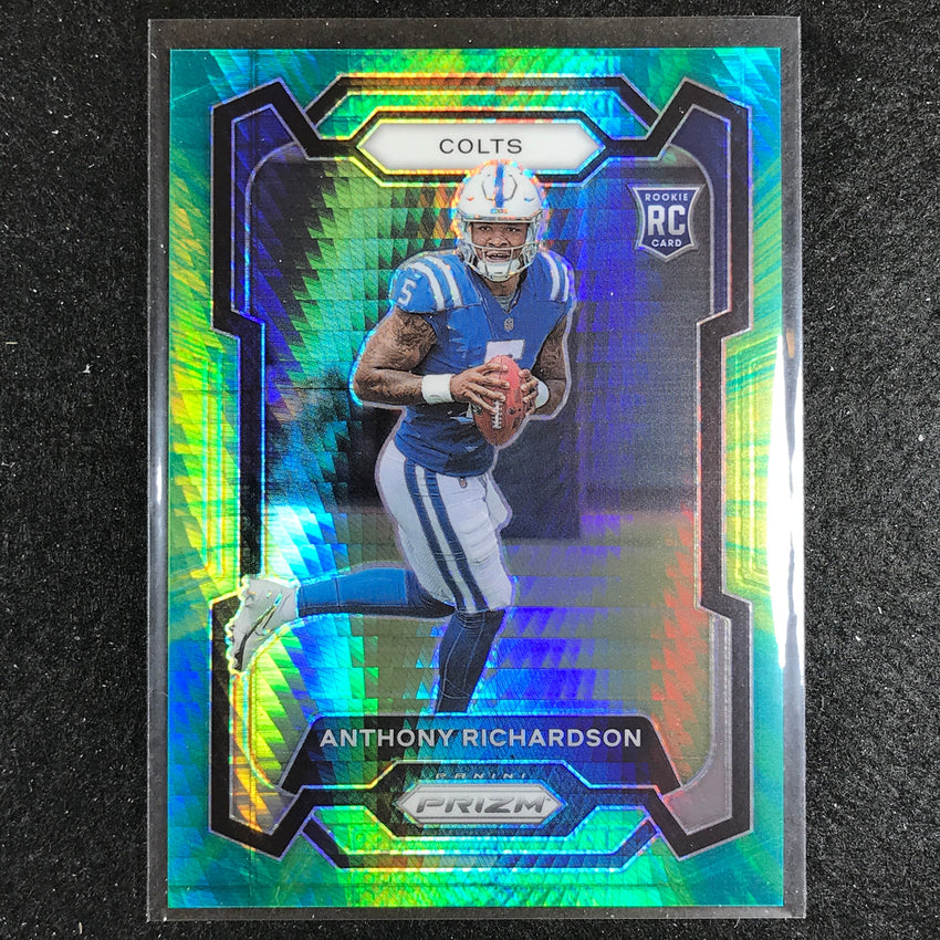2023 Prizm Football Anthony Richardson Rookie Base Hyper 116/175