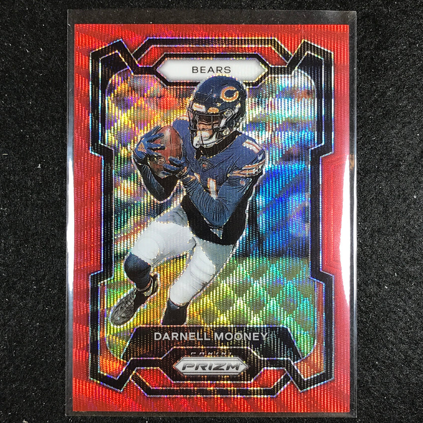 2023 Prizm Football Darnell Mooney Base Red Wave 118/149