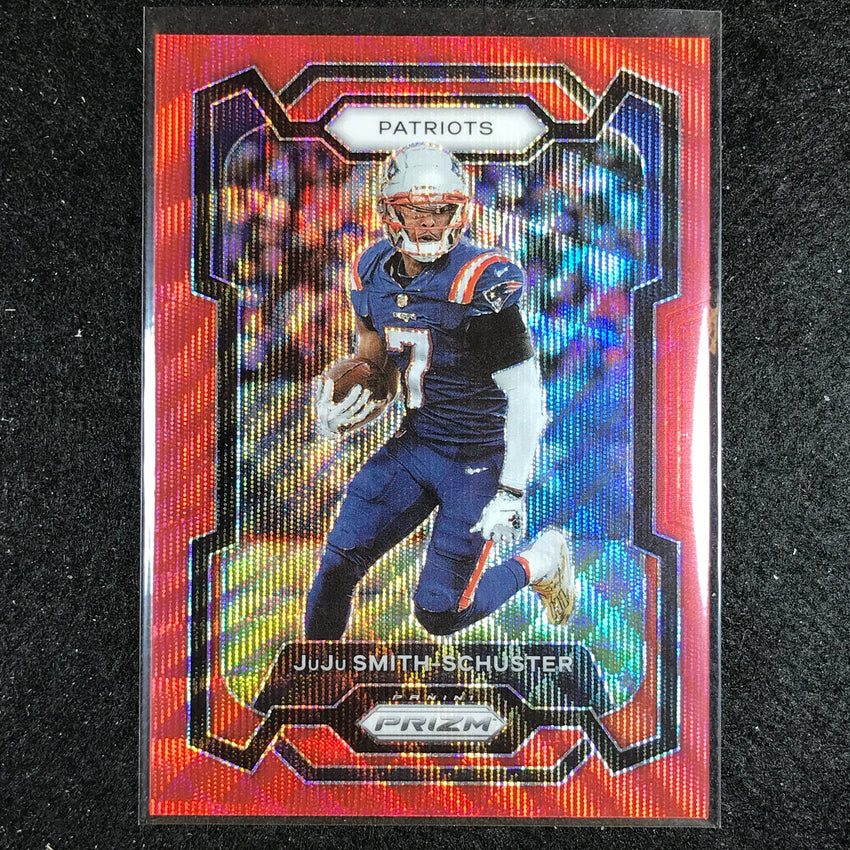 2023 Prizm Football Juju Smith-schuster Base Red Wave 93/149