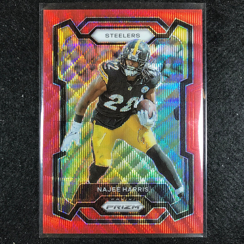 2023 Prizm Football Najee Harris Base Red Wave 105/149