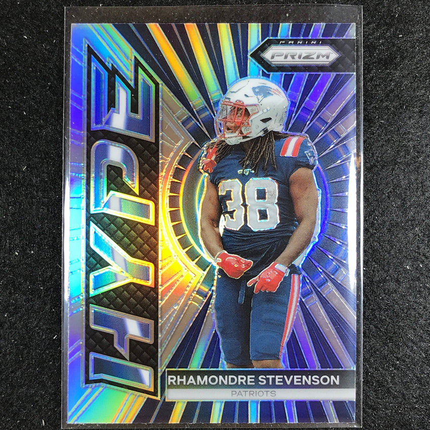 2023 Prizm Football RHAMONDRE STEVENSON Hype Silver Prizm #13