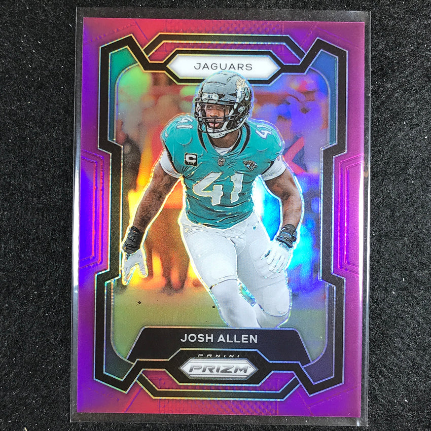 2023 Prizm Football Josh Allen Base Purple 22/125