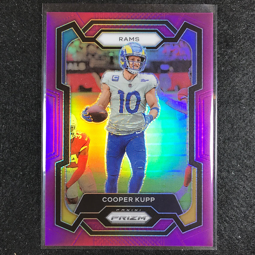 2023 Prizm Football Cooper Kupp Base Purple 97/125