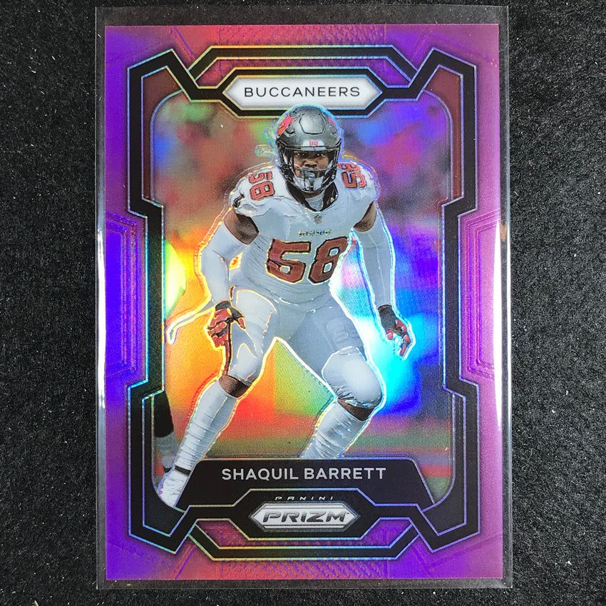 2023 Prizm Football Shaquil Barrett Base Purple 121/125