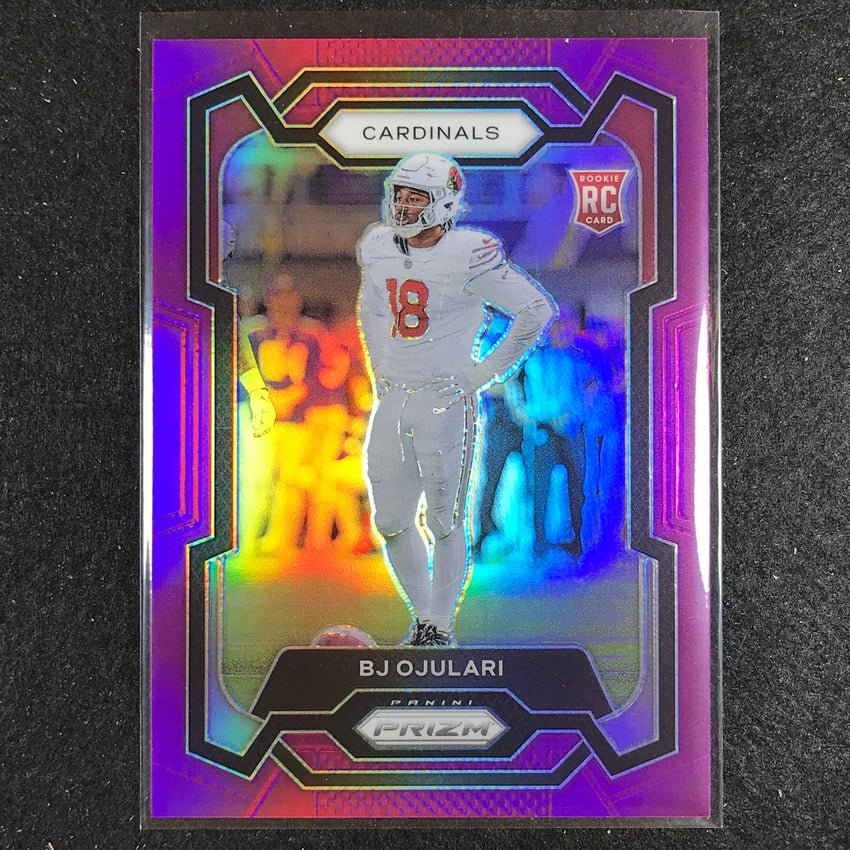 2023 Prizm Football Bj Ojulari Rookie Base Purple 89/125