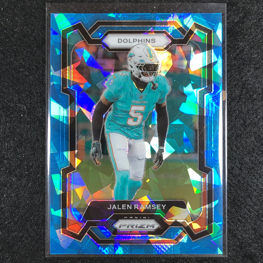 2023 Prizm Football Jalen Ramsey Base Blue Ice 97/99