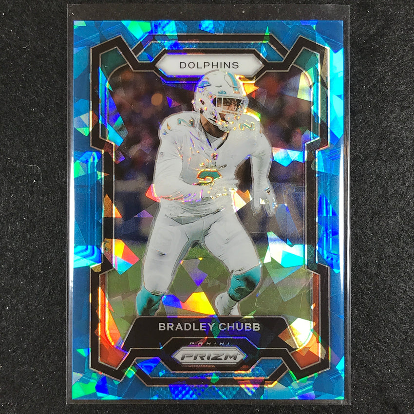 2023 Prizm Football Bradley Chubb Base Blue Ice 80/99