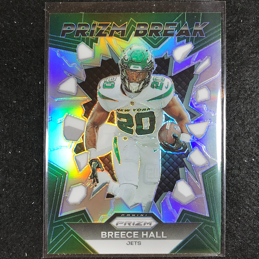 2023 Prizm Football BREECE HALL Prizm Break Silver Prizm #9