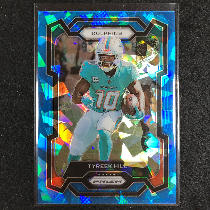 2023 Prizm Football Tyreek Hill Base Blue Ice 97/99