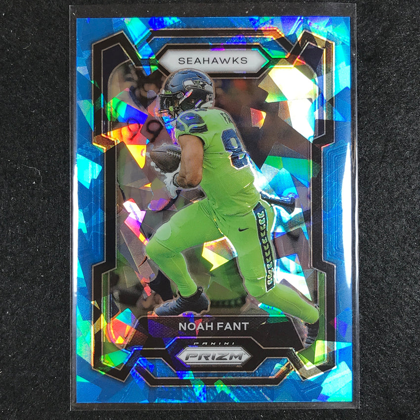 2023 Prizm Football Noah Fant Base Blue Ice 29/99