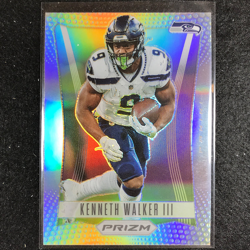 2023 Prizm Football KENNETH WALKER III Prizm Flashback Silver Prizm #2