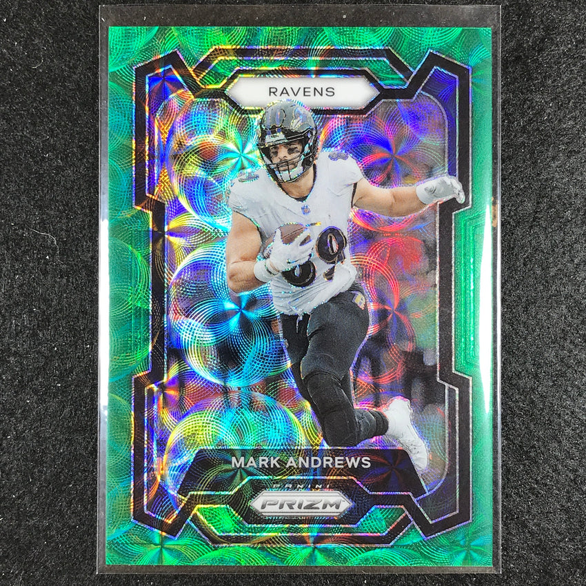 2023 Prizm Football Mark Andrews Base Green Scope 65/75