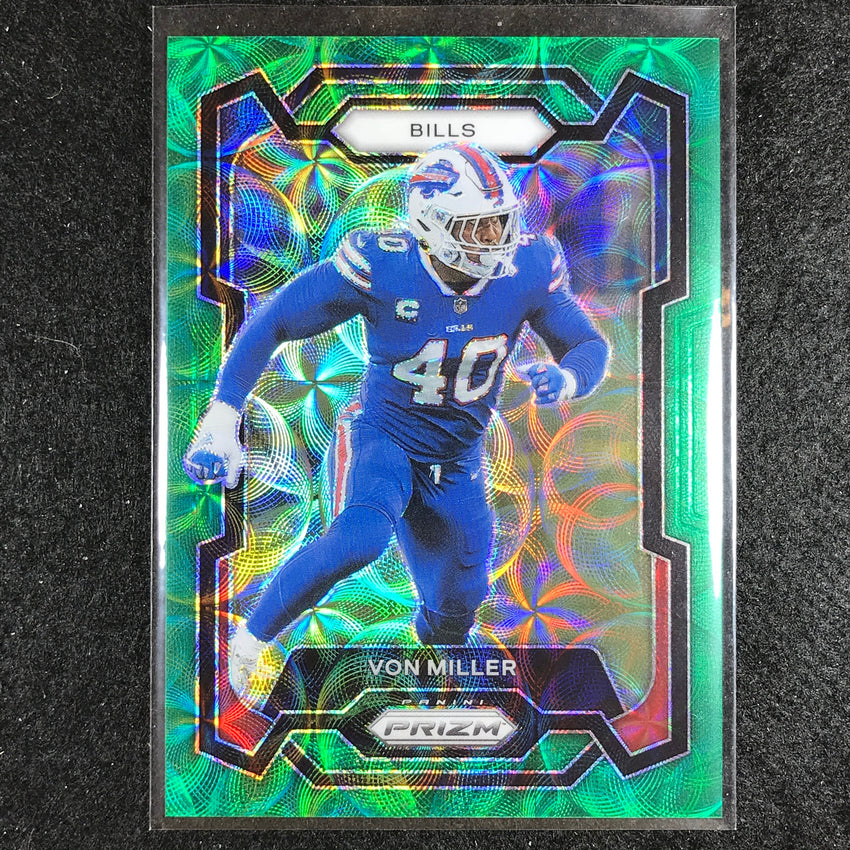 2023 Prizm Football Von Miller Base Green Scope 67/75