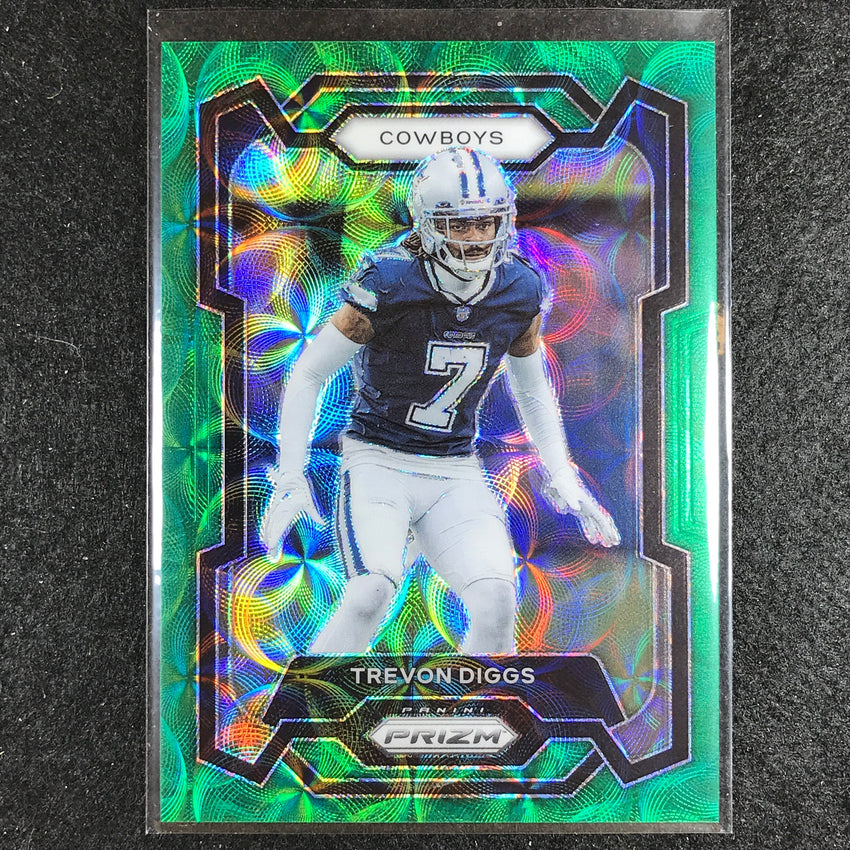 2023 Prizm Football Trevon Diggs Base Green Scope 42/75