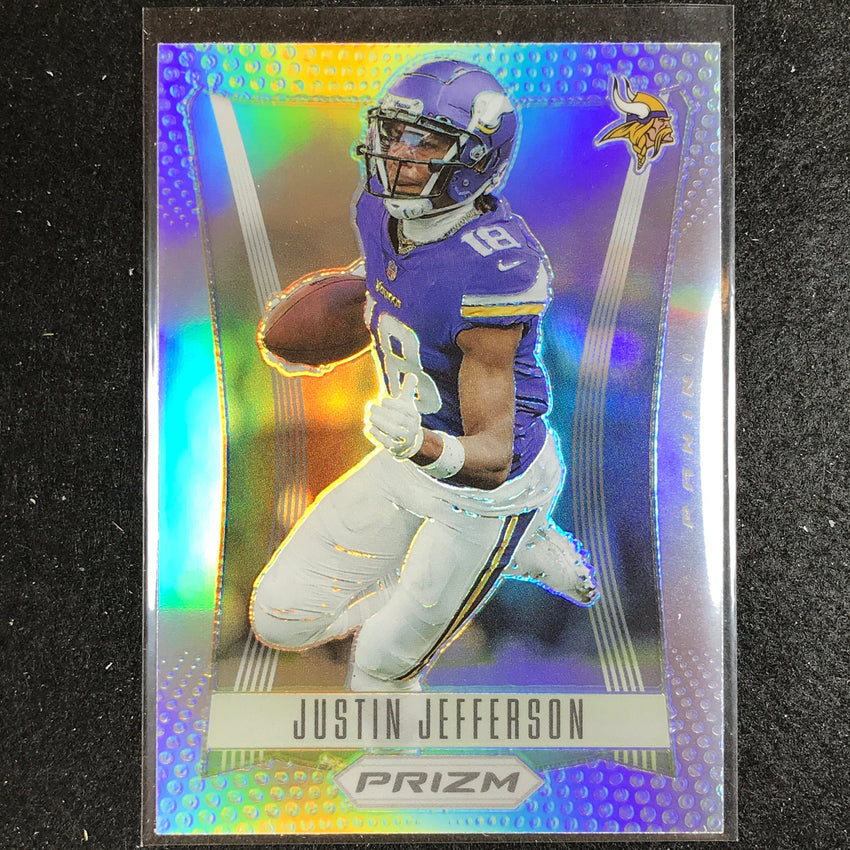 2023 Prizm Football JUSTIN JEFFERSON Prizm Flashback Silver Prizm #5