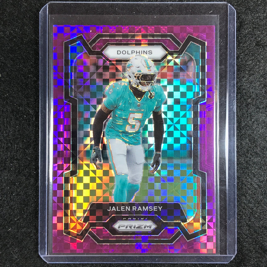 2023 Prizm Football Jalen Ramsey Base Purple Power 35/49