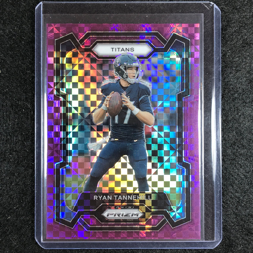 2023 Prizm Football Ryan Tannehill Base Purple Power 16/49