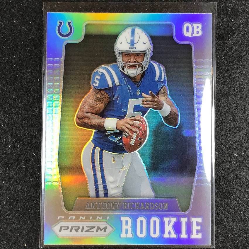 2023 Prizm Football Anthony Richardson Prizm Flashback Rookie Silver Prizm No 4