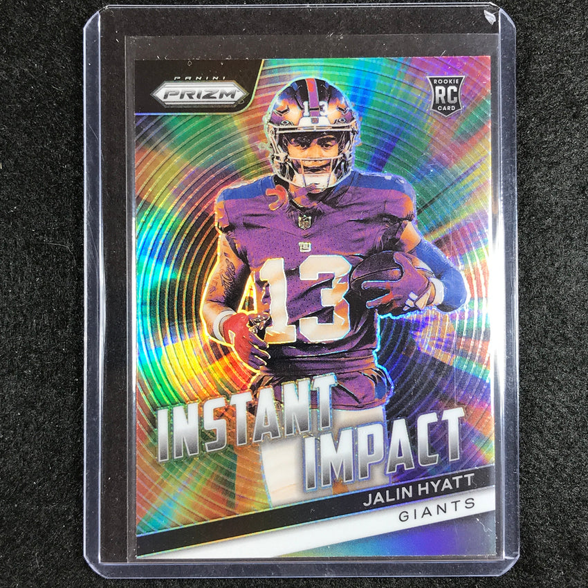 2023 Prizm Football Jalin Hyatt Rookie Instant Impact Ssp No 12