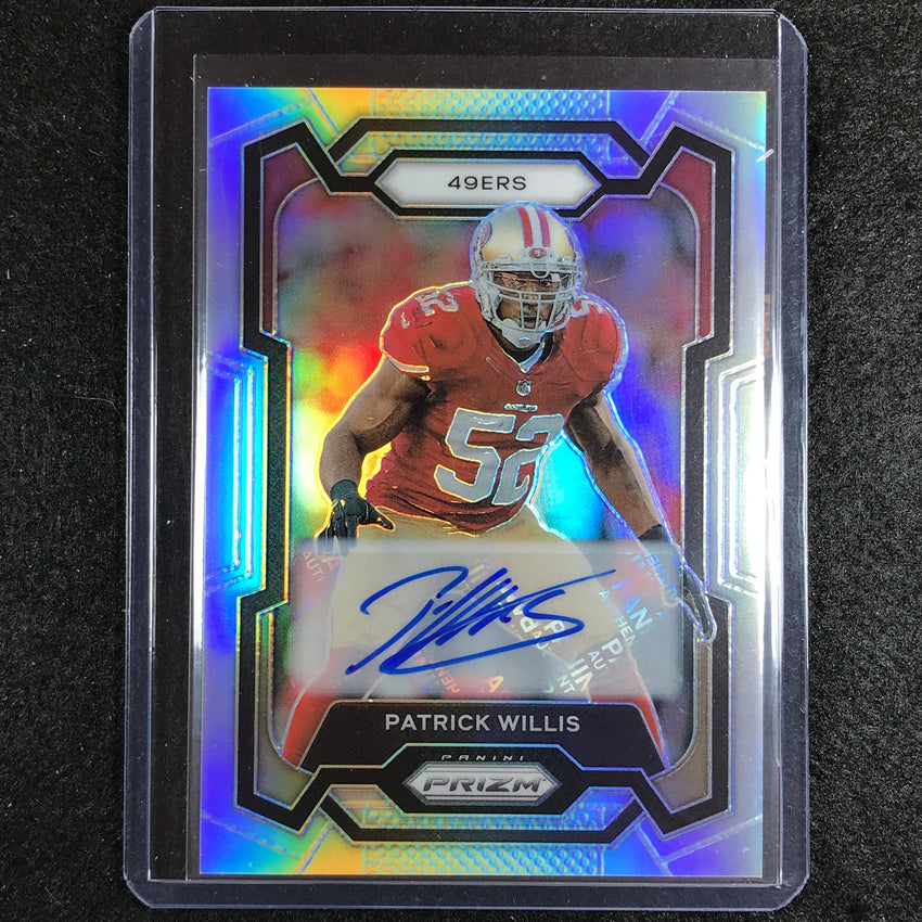 2023 Prizm Football Patrick Willis Base Auto Silver Prizm No 269
