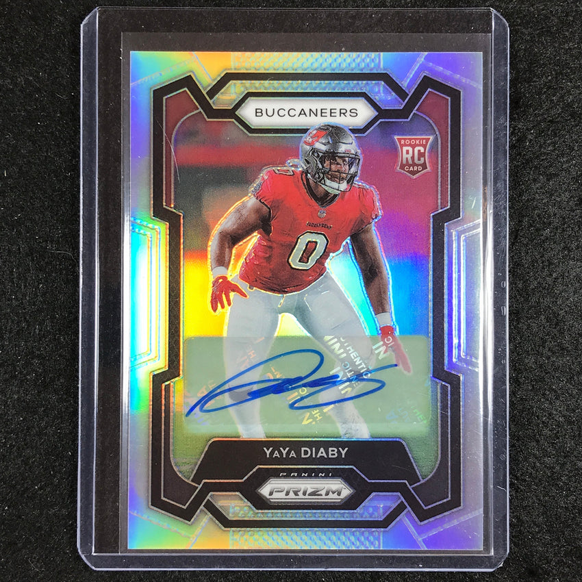 2023 Prizm Football YAYA DIABY Base Rookie Auto Silver Prizm #394