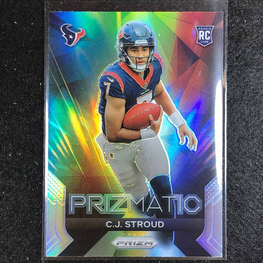 2023 Prizm Football C.J. STROUD Prizmatic Rookie Silver Prizm #6