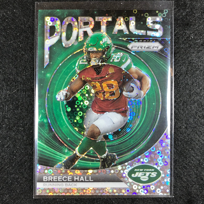 2023 Prizm Football BREECE HALL Portals No Huddle #10