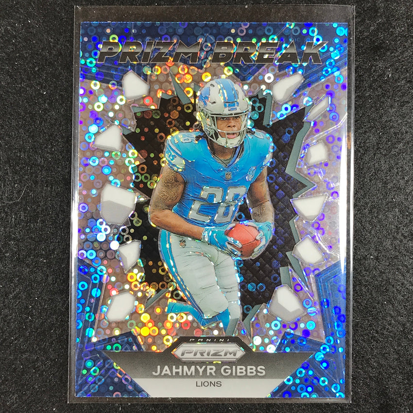 2023 Prizm Football Jahmyr Gibbs Prizm Break Rookie No Huddle No 5