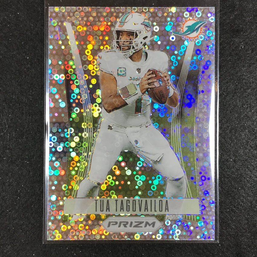 2023 Prizm Football TUA TAGOVAILOA Prizm Flashback No Huddle #1