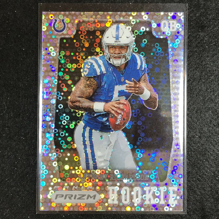 2023 Prizm Football Anthony Richardson Prizm Flashback Rookie No Huddle No 4