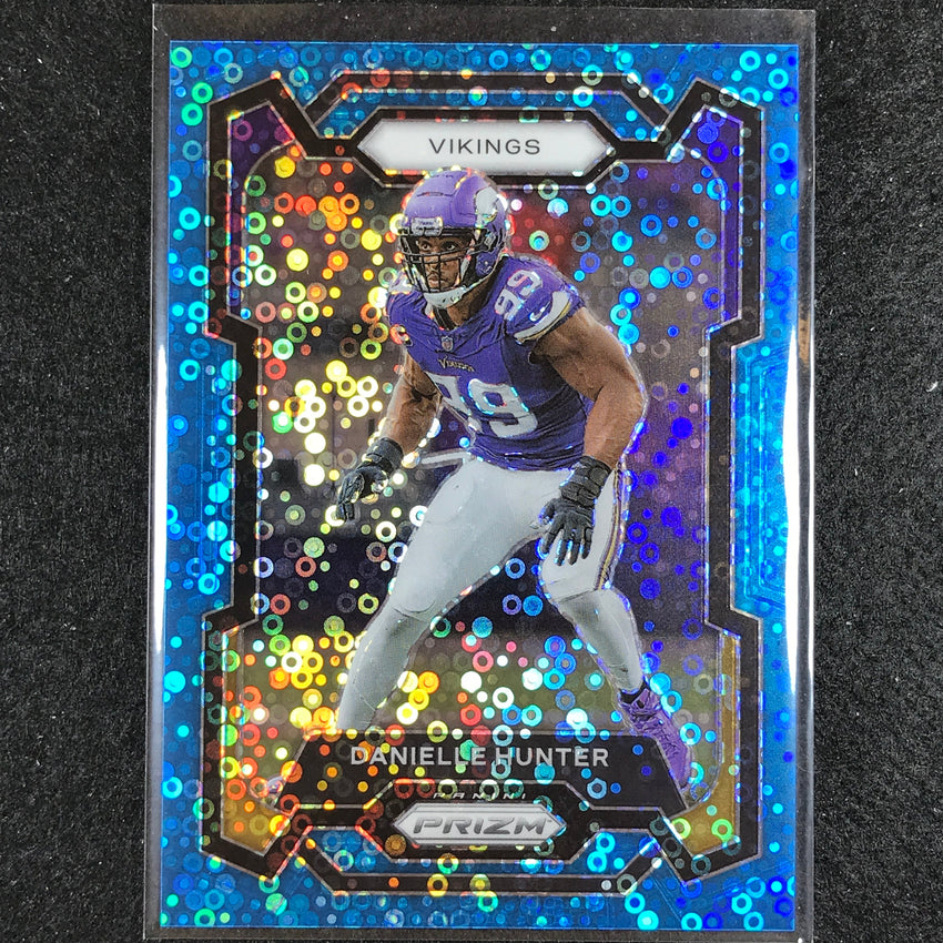 2023 Prizm Football Danielle Hunter Base No Huddle Blue 41/95