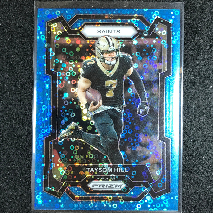 2023 Prizm Football Taysom Hill Base No Huddle Blue 33/95