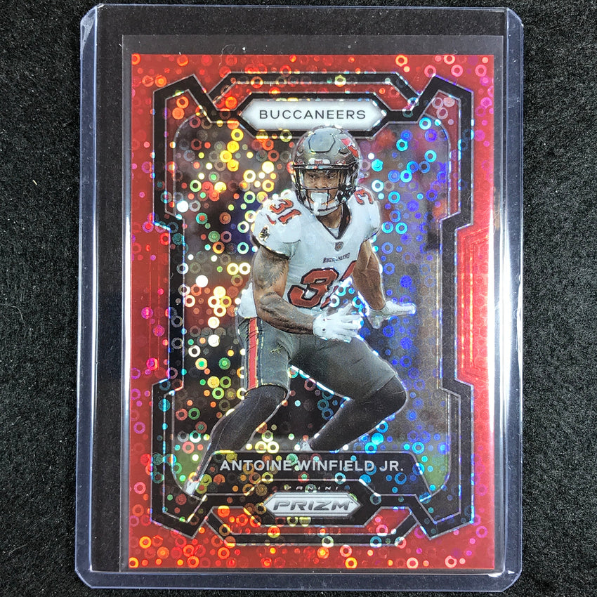 2023 Prizm Football Antoine Winfield Jr. Base No Huddle Red 70/70