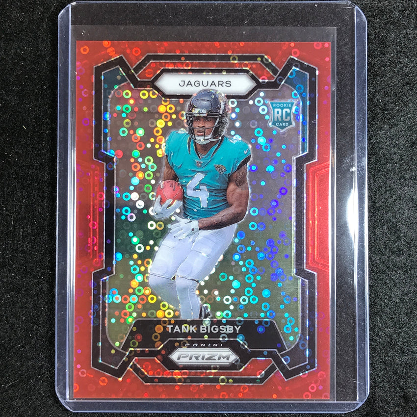 2023 Prizm Football Tank Bigsby Rookie Base No Huddle Red 63/70