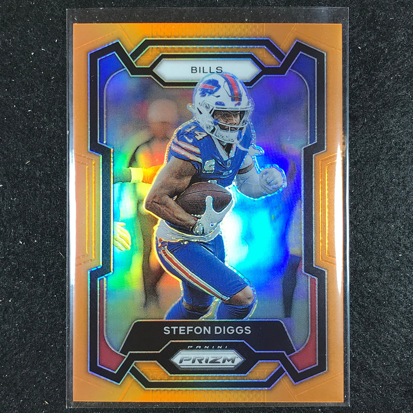 2023 Prizm Football Stefon Diggs Base Orange 57/249