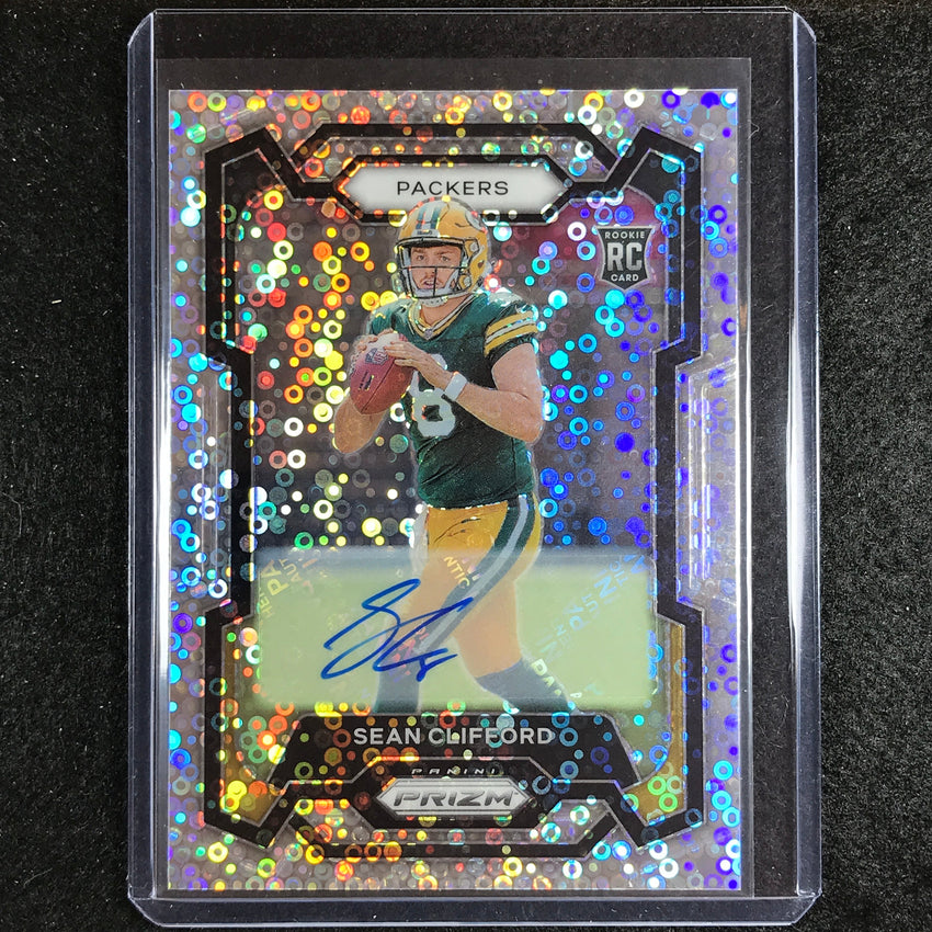2023 Prizm Football Sean Clifford Base Rookie Auto No Huddle No 338