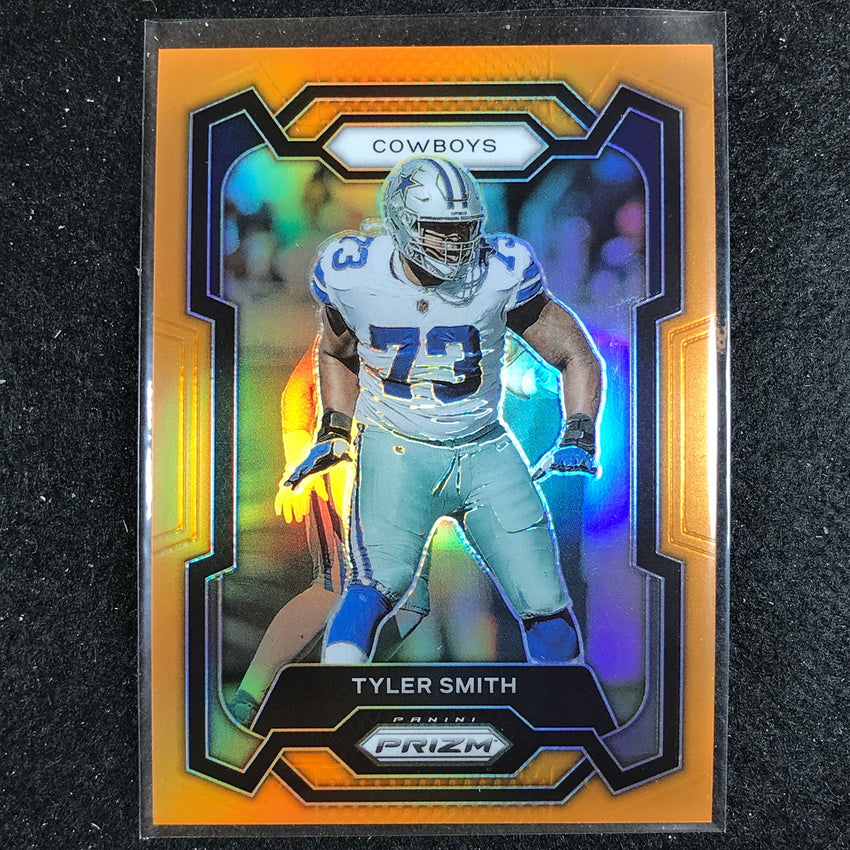 2023 Prizm Football Tyler Smith Base Orange 224/249