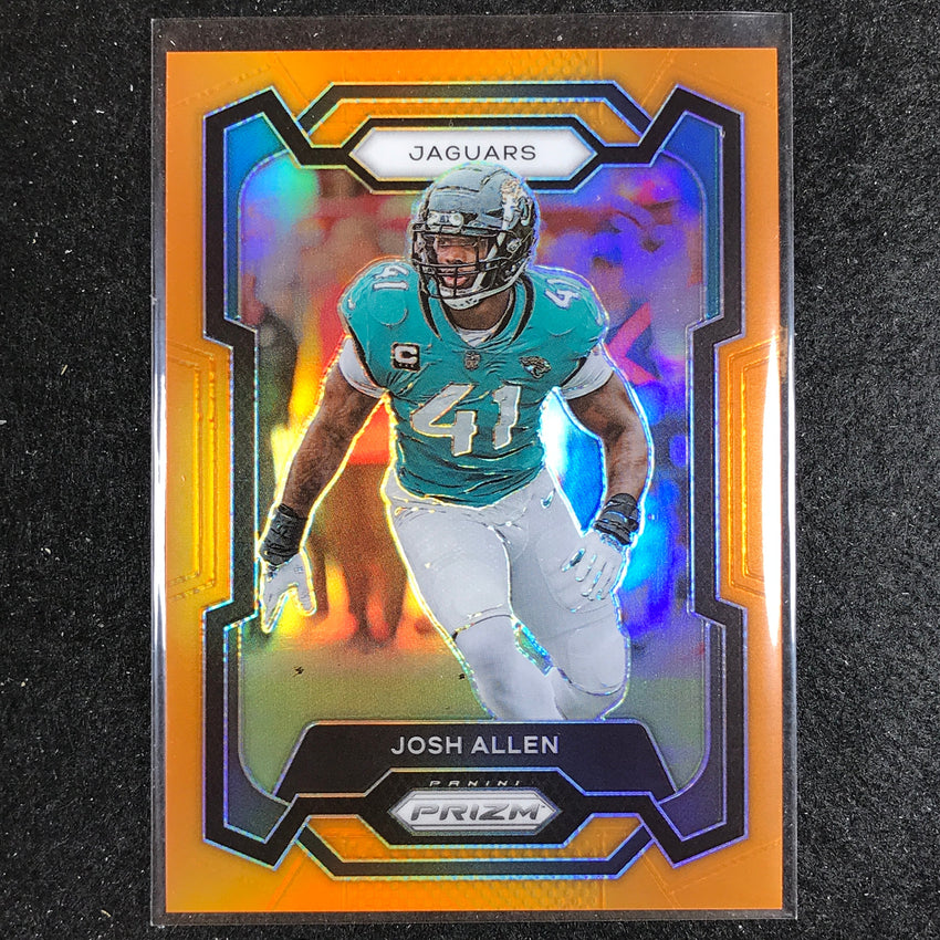 2023 Prizm Football Josh Allen Base Orange 180/249