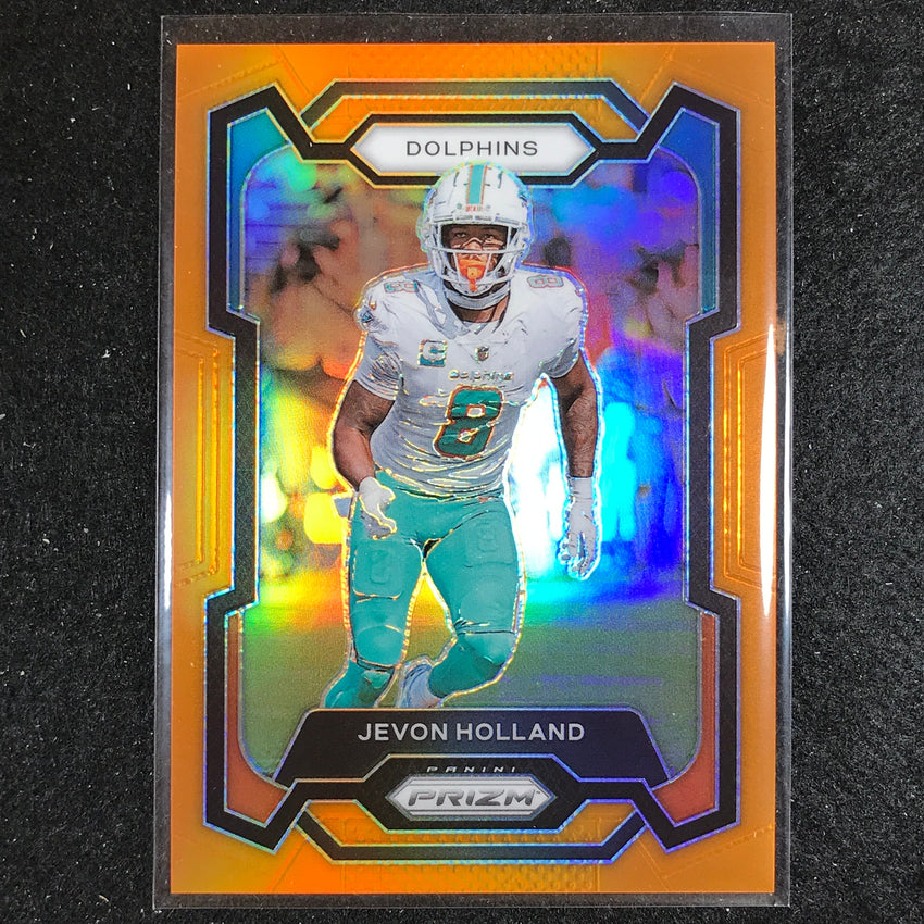 2023 Prizm Football Jevon Holland Base Orange 146/249