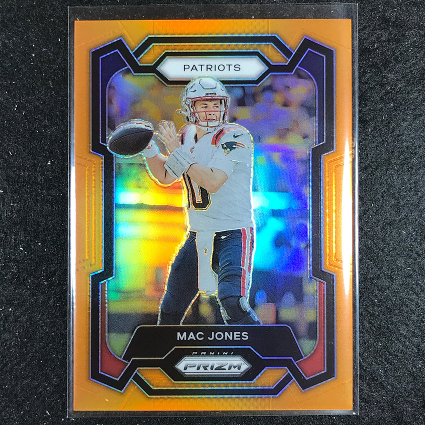 2023 Prizm Football Mac Jones Base Orange 51/249